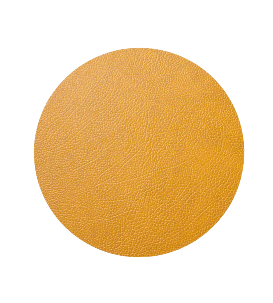 981089 HIPPO curry подстановочная салфетка круглая, диаметр 40 см, толщина 1,6 мм;LIND DNA 