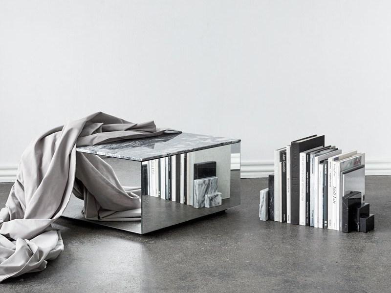 Kristina Dam Studio Квадратный мраморный журнальный столик sun-id-1438086 - Вид №5