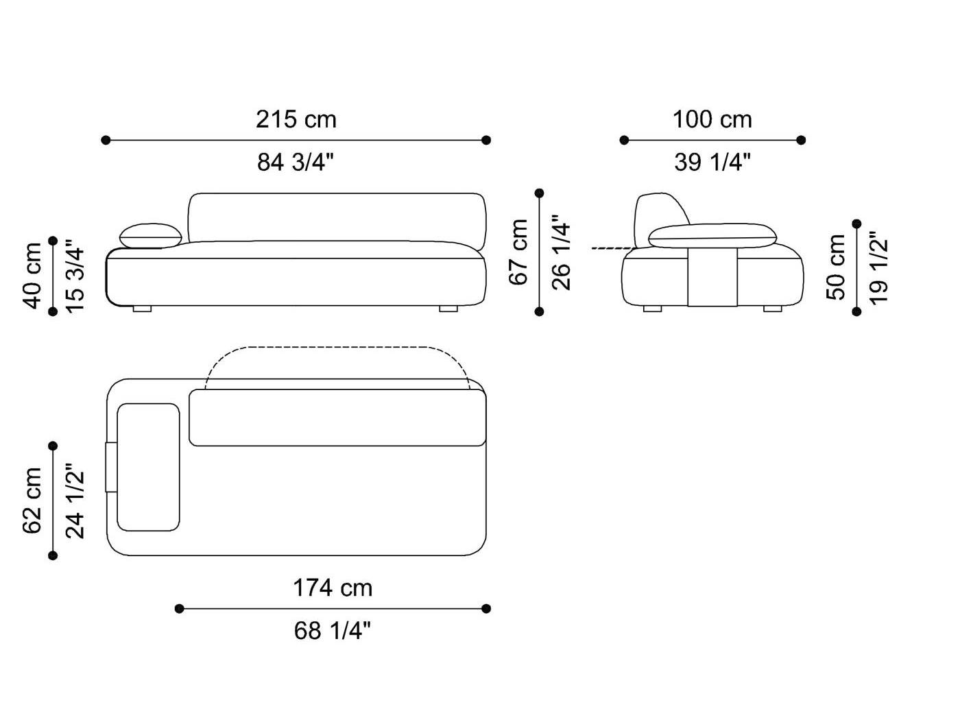 2-местный диван из нубука Gianfranco Ferré Home Сиэтл ARCH-00010858 - Вид №12