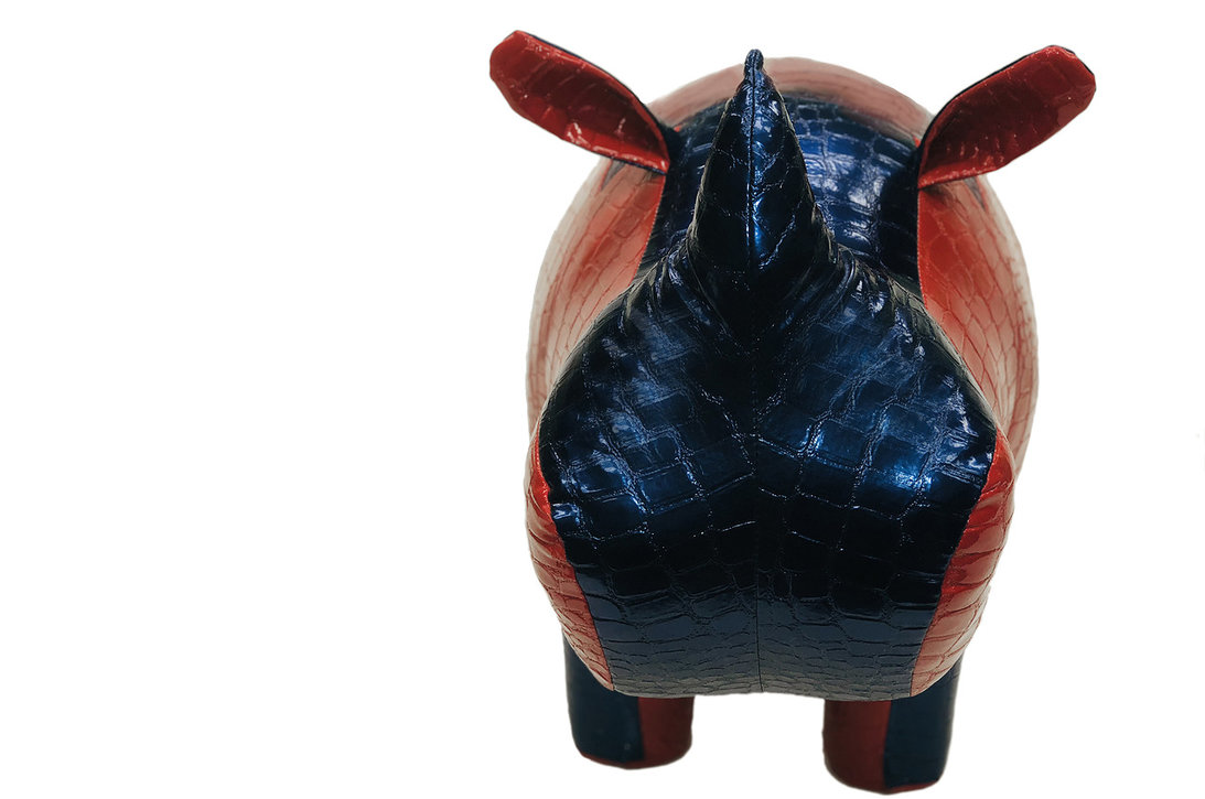 Пуф "Носорог ЦСК" мини красный, синий EUROSON ЖИВОТНЫЕ 131596 Красный;синий - Вид №2