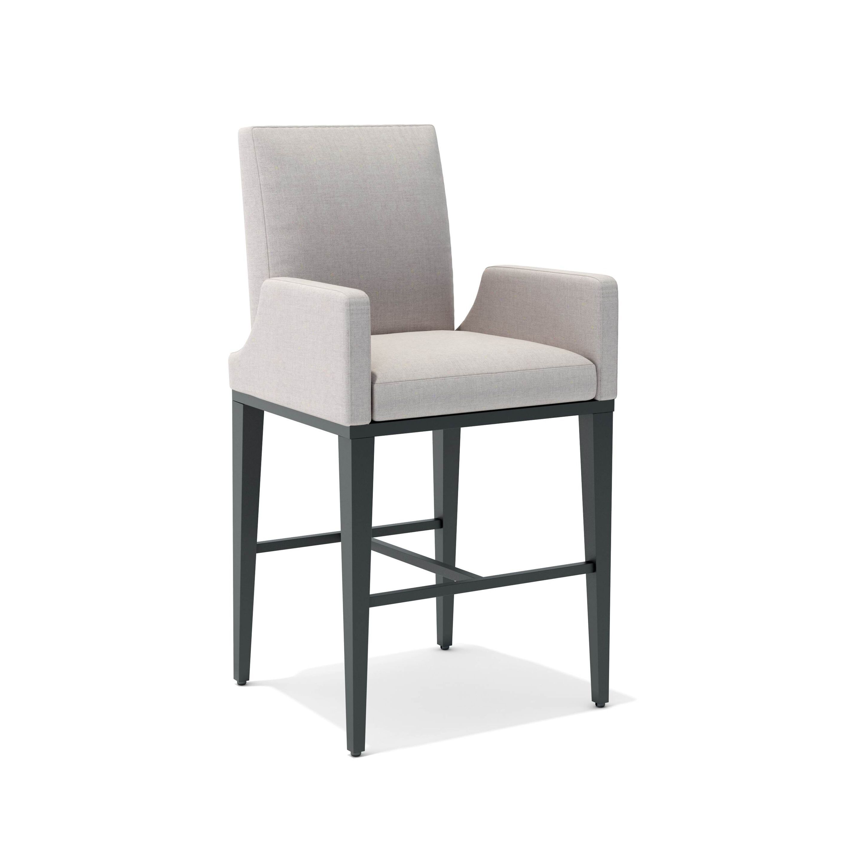 Тканевый мягкий садовый стул с подлокотниками Walters Varenna ARCH-00131229 - Вид №4