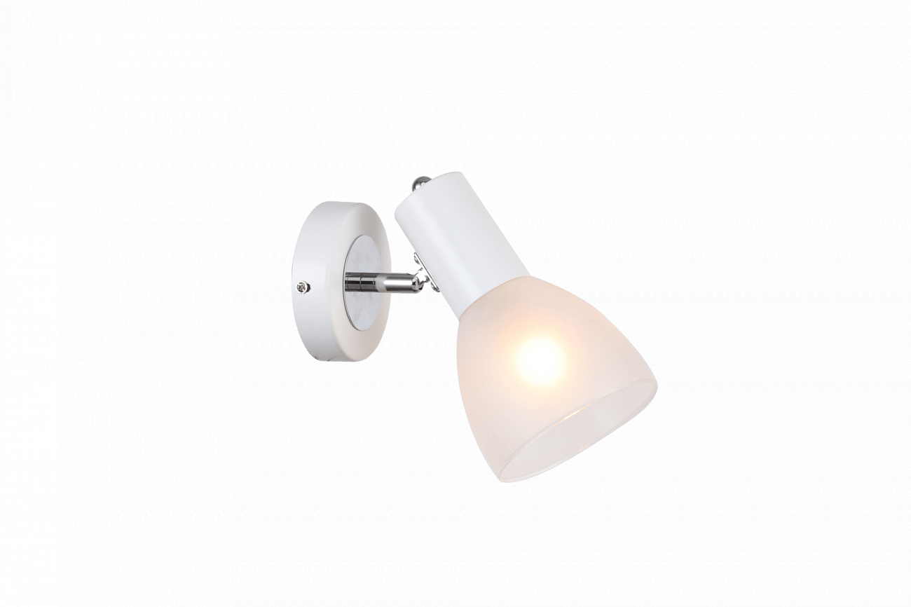 Бра настенное белое с хромом Avery FR5080WL-01W FREYA MODERN 00-3957446 Белый - Вид №1