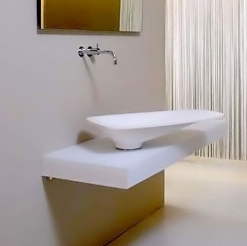 45754 Накладная раковина на столешницу  овальная Rapsel  - Вид №1