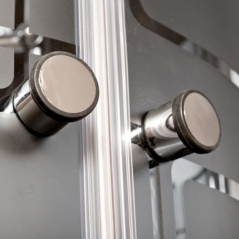 ЕМ1511 R стандартная Душевая кабина DETO Серия EM BМ4590 N LED с гм. BLACK - Вид №10