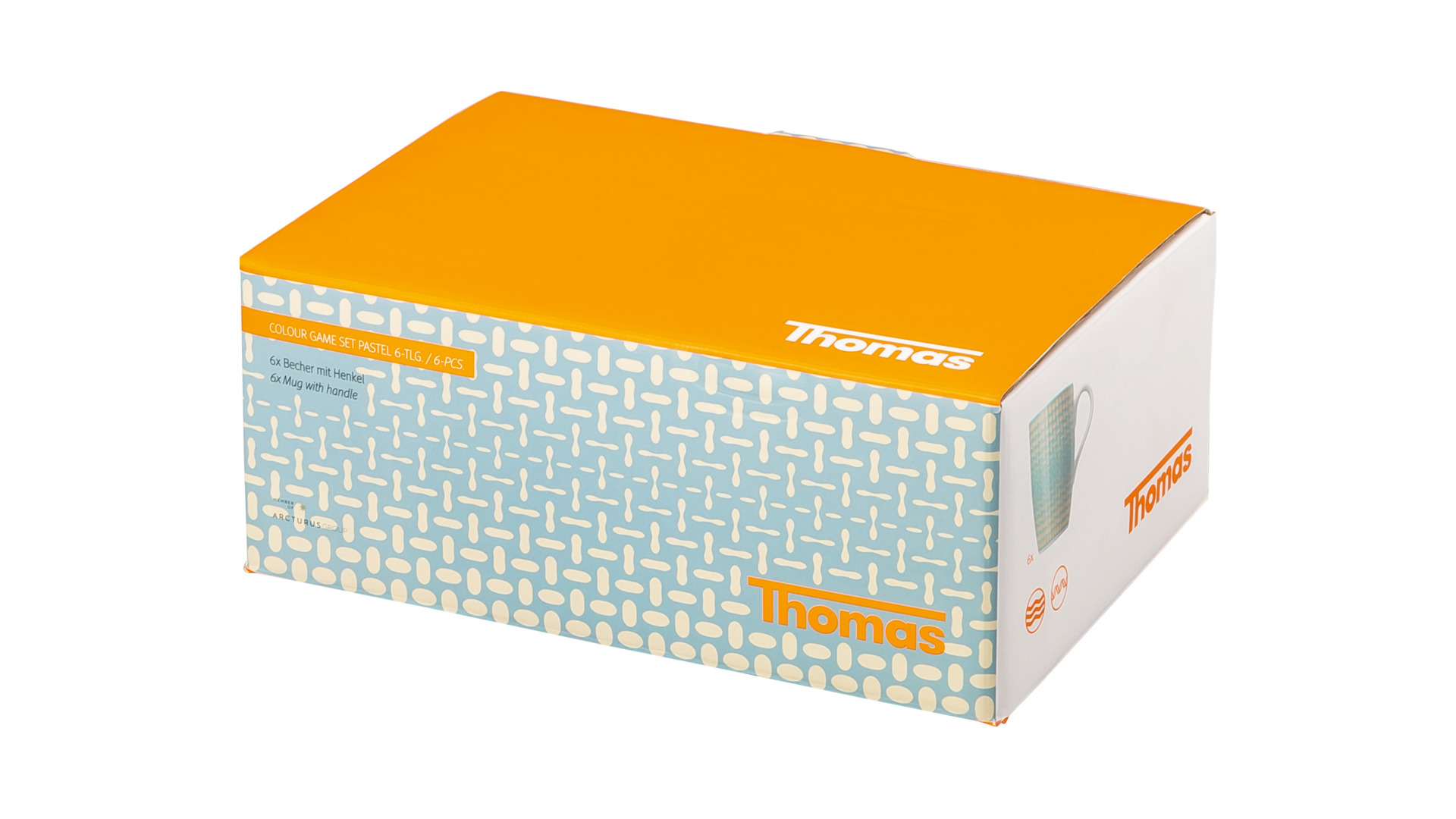 10640648 Thomas Набор кружек Thomas "Игра цвета" 330мл, 6шт Фарфор  - Вид №2