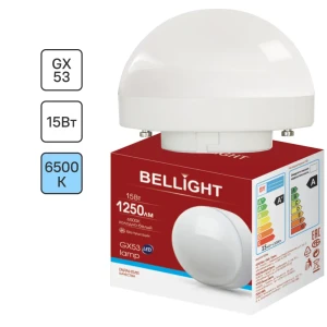 Лампа светодиодная Bellight GX53 15 Вт 1250 лм холодный белый цвет света