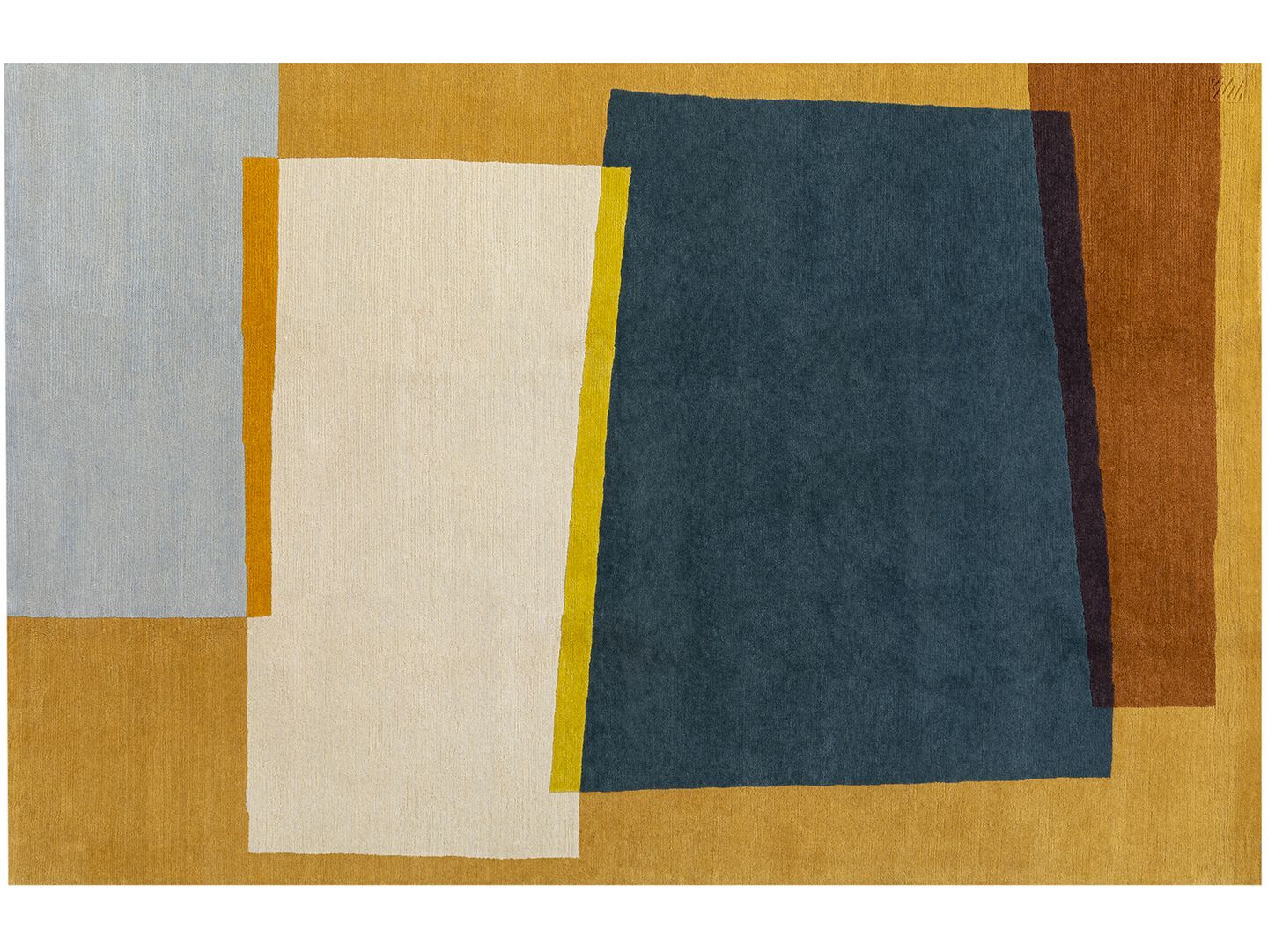 Прямоугольный ковер ручной работы из шерсти Diacasan Edition непальские ковры ARCH-00105428