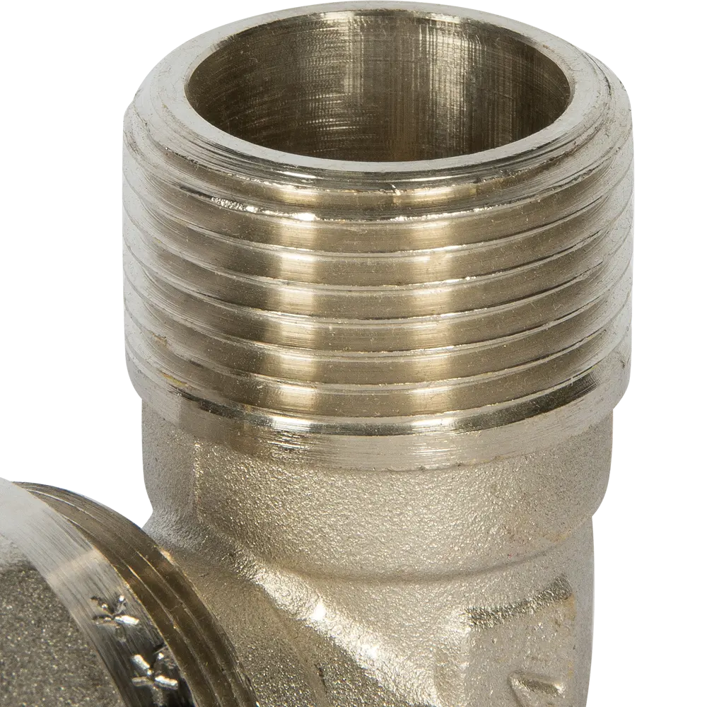 Угол комбинированный 90° Valtec 1"x32 мм НР никелированная латунь VTM.353 10525679 STLM-2173325  - Вид №2