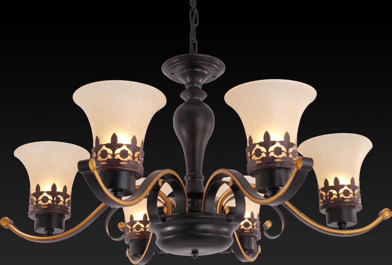 Подвесная люстра Toplight Florence TL7490D-06BL TOPLIGHT ДИЗАЙНЕРСКИЕ, FLORENCE 186743 Белый  - Вид №2