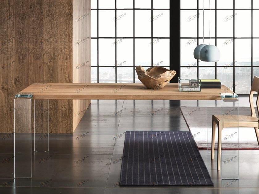 AltaCorte Прямоугольный обеденный стол из дуба Ecolab 2 Lb-ta830562