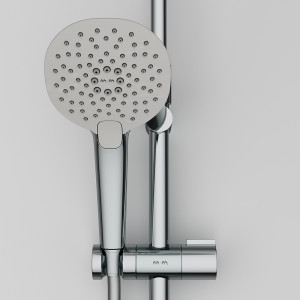 F0770A400 Spirit V2.0 душ.система набор: смеситель д/душа с термостатом верхн. душ d 250 мм ручн. AM.PM Spirit 2.0