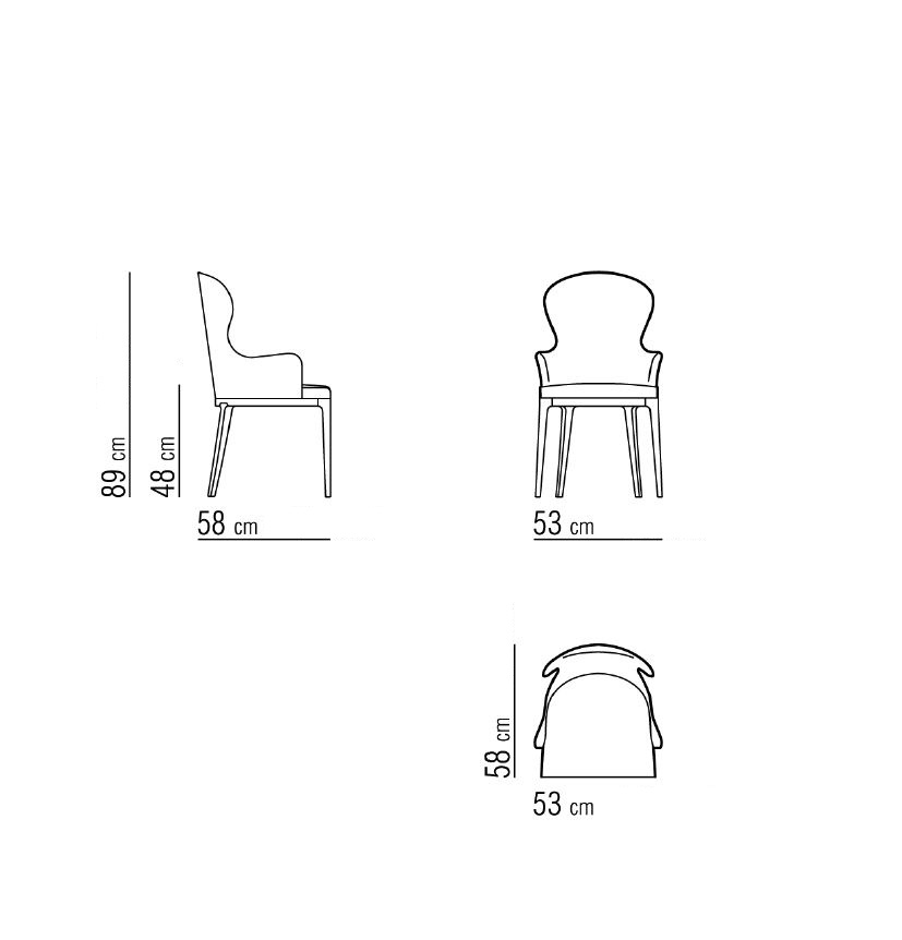 Стул / You Flexform Mood sun-id-379078 - Вид №8