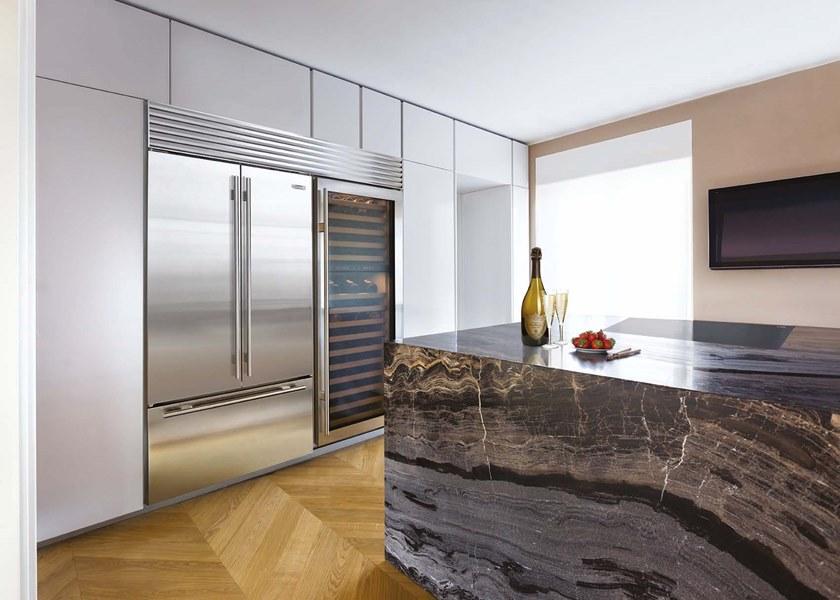 Sub-Zero Двухдверный холодильник из нержавеющей стали sun-id-1357837 - Вид №1