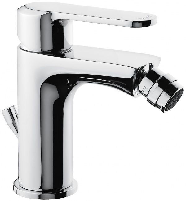 77004CR Emmevi Nefer, однорычажный смеситель для биде с донным клапаном, цвет хром