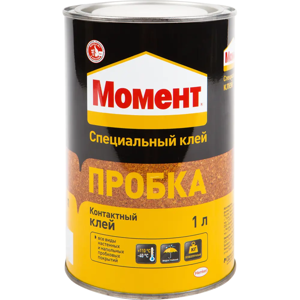 Клей специальный Момент Пробка, 1 л 12293488 STLM-2109329 Santreyd 
