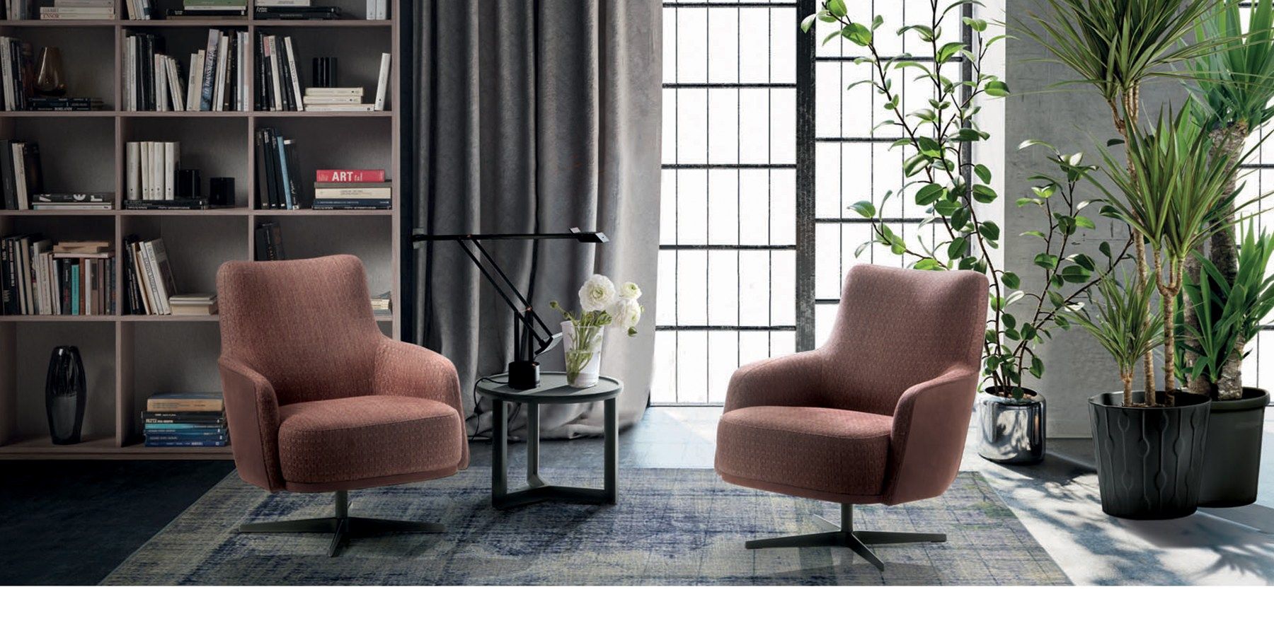 Тканевое вращающееся кресло Marac CANDY ARCH-00130967 - Вид №3