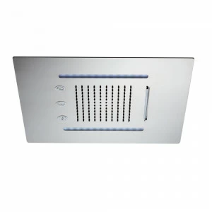 Скрытый квадратный верхний душ из нержавеющей стали  NEWFORM Италия