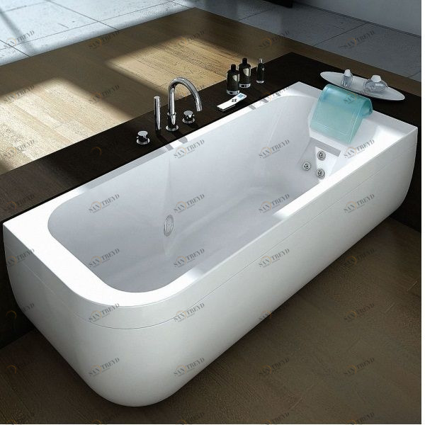 Ванна с гидромассажем "HYDRO BASE" Aquasoul угловая 9443-187A Dx Jacuzzi 9443187ADX