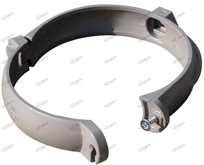 First Corporation Хомут из ПВХ с фиксирующей гайкой First plast Cnm10n