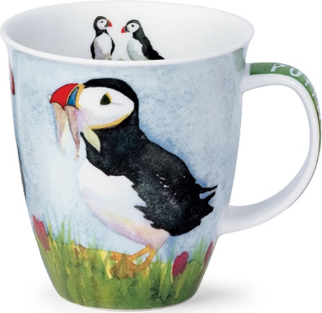 10595960 Dunoon Кружка Dunoon "Тупики.Невис" 480мл Фарфор костяной 