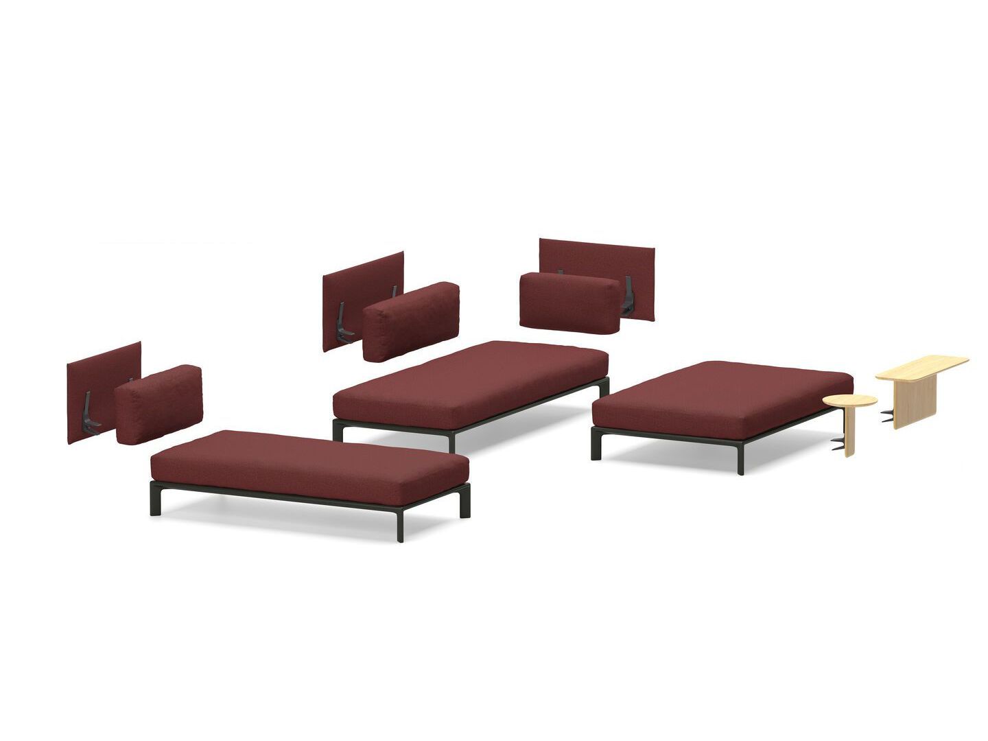 Секционный диван из ткани VITRA ANAGRAM ARCH-00000983