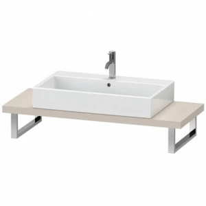 XL100C09191 Консоль для накладной и встраиваемой сверху раковины компакт, Толщина консоли 45 мм X-Large #XL100C 480 мм Серо-коричневый декор