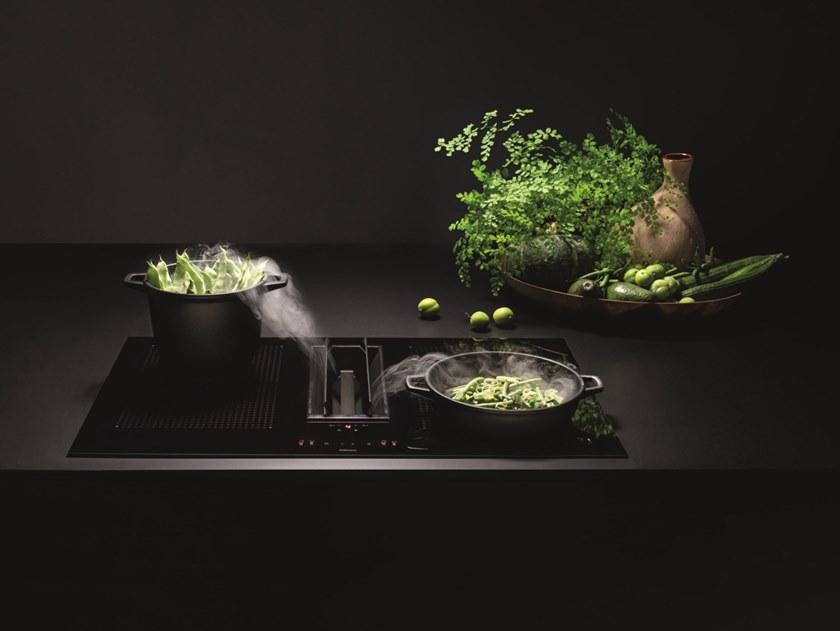 Falmec Встраиваемая индукционная стеклокерамическая плита со встроенной вытяжкой класс а ++ Sistemi di cottura sun-id-1349790 - Вид №2