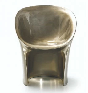 Moroso Кресло из полиэтилена с металлическим лаком Moon