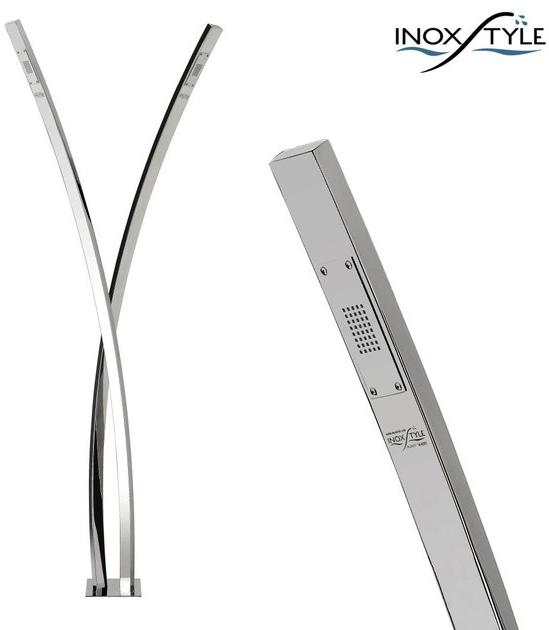 Inoxstyle Многофункциональный летний душ из нержавеющей стали Preludio 01034 - Вид №1