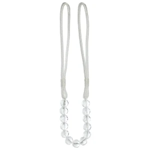 89337858 Подхват для штор Стразы 21041 70 см металл цвет белый STLM-1032425