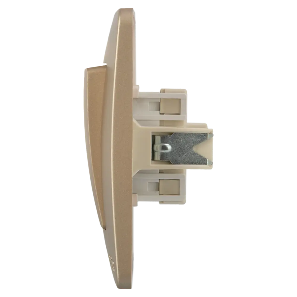 Выключатель проходной встраиваемый Systeme Electric Blanca 1 клавиша цвет титановый 84502361 STLM-2122868 - Вид №3