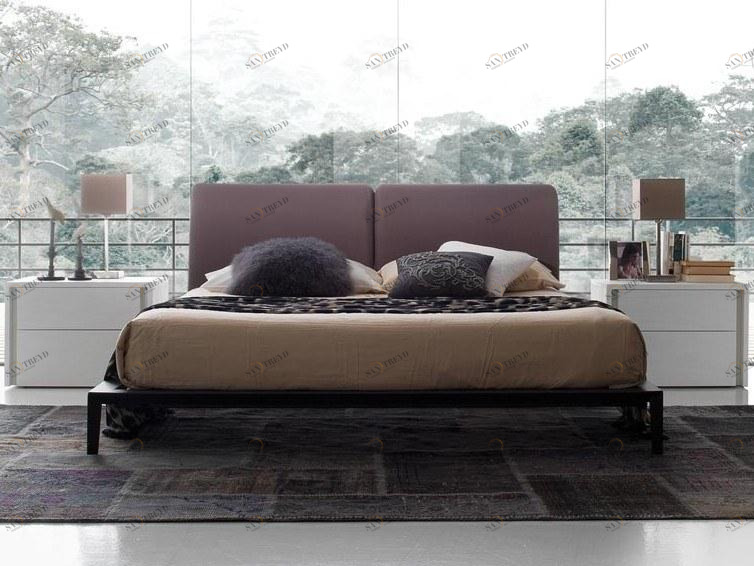 Kico Кровать из титана с мягким изголовьем Letti sun-id-1484810