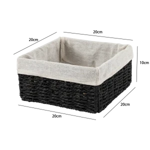 Корзина графит 10x20x20 см бум Konsensa 89453514 STLM-2036529