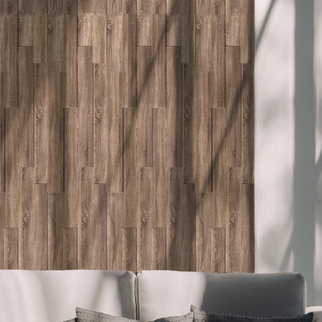 Панели 3D МДФ STELLA Дуб Винтаж (уп-1,13кв.м) Standart STSR-35 - Вид №6