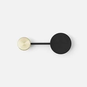 8910579 MENU Вешалка Afteroom, малая Черный / латунь