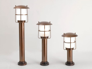 Латунный светодиодный световой столб