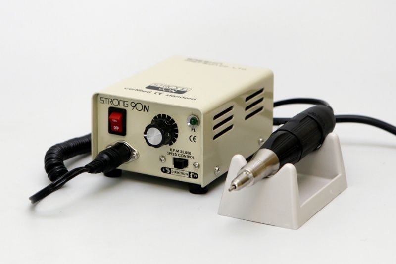 3925 Аппарат для маникюра Strong 90/102 (без педали с сумкой) SAESHIN  - Вид №1