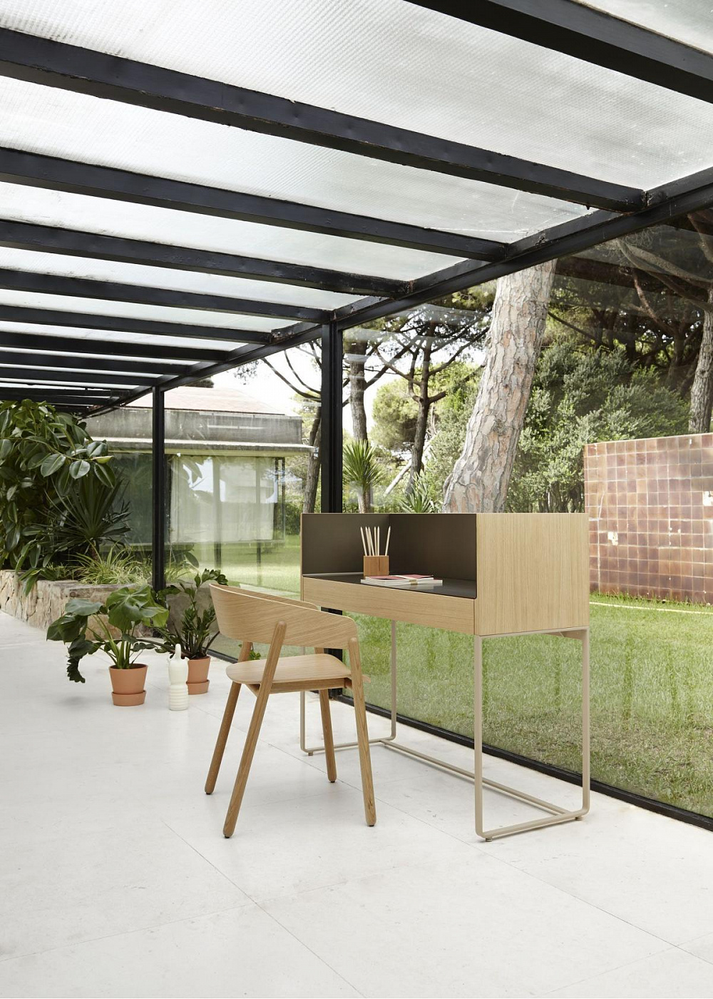 075613 Письменный стол STH502*/STH512* Punt Mobles Stockholm Santreyd - Вид №6