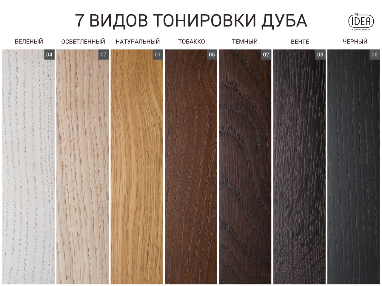 Обеденный стол круглый натуральный дуб, темный кобальт 102 см Circle THE IDEA  210008 Бежевый  - Вид №3