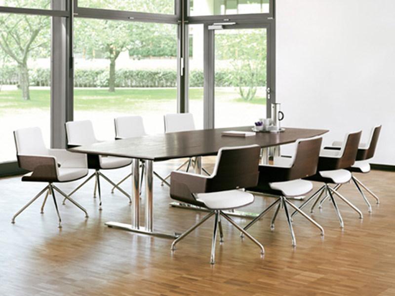 Thonet Прямоугольный деревянный стол для переговоров A 1700 sun-id-1347931 - Вид №1