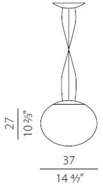 PANZERI Металлический светодиодный подвесной светильник Gilbert sun-id-1488786 - Вид №4