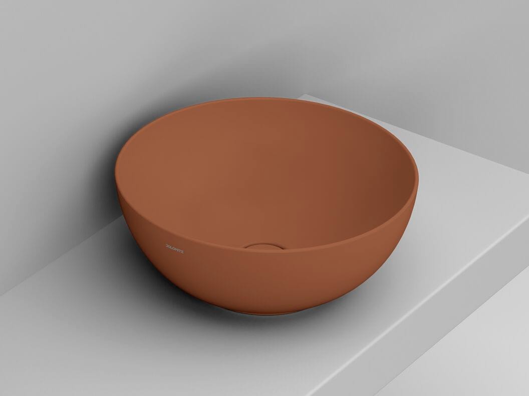 Керамическая столешница круглый умывальник Ceramica Dolomite Noemi ARCH-00097767