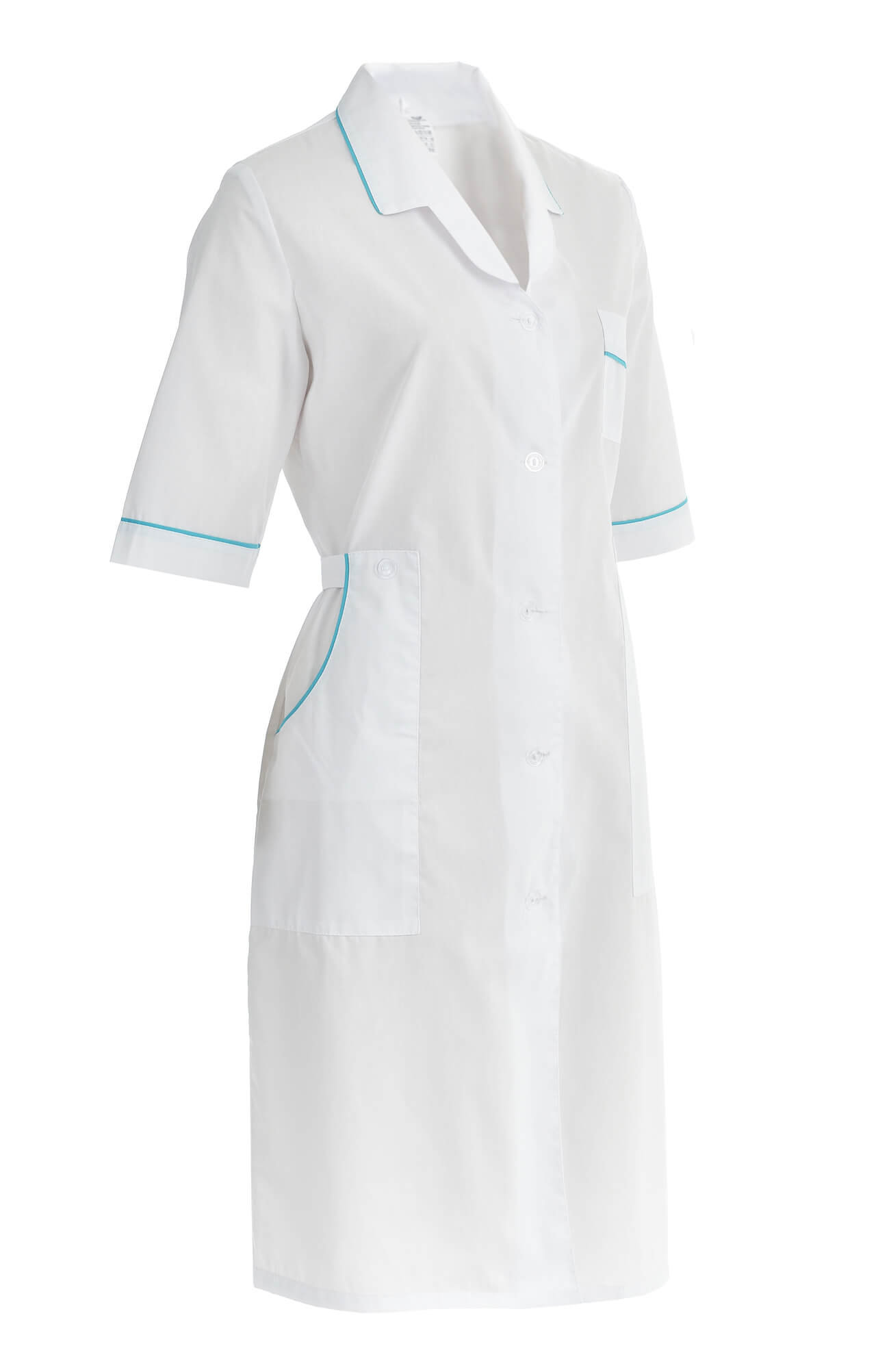 63629 Халат "Оксана"  Медицинская одежда  размер 62/170-176 Спецодежда  - Вид №2