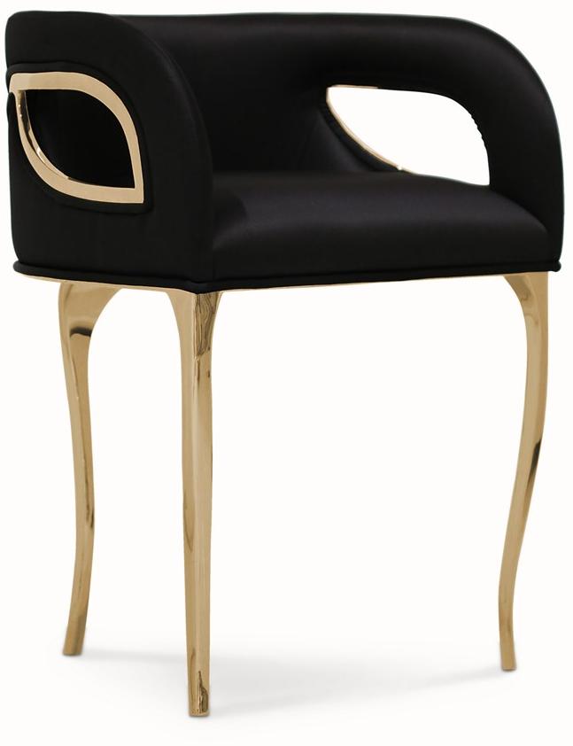 KOKET Мягкое бархатное кресло с подлокотниками Chandra sun-id-1505883 - Вид №2