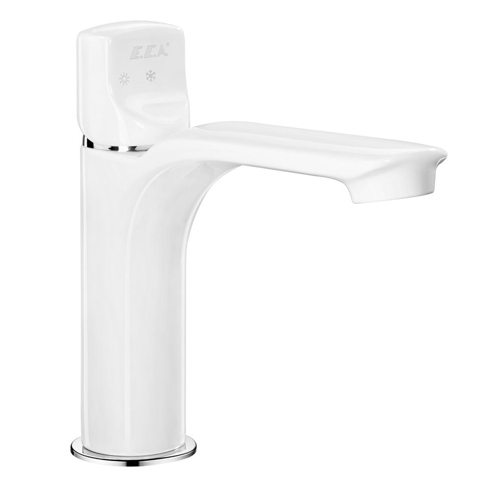 104108986  Смеситель для умывальника Myra - белый Eca 