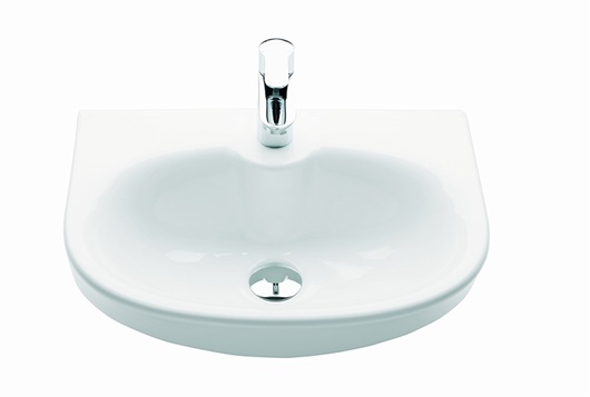 1216201101 Подвесная раковина настенная прямоугольная IDO Glow