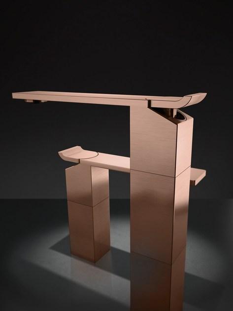 Radomonte Смеситель для раковины, однорычажный, настольный, из нержавеющей стали Okami Okm3 - Вид №2