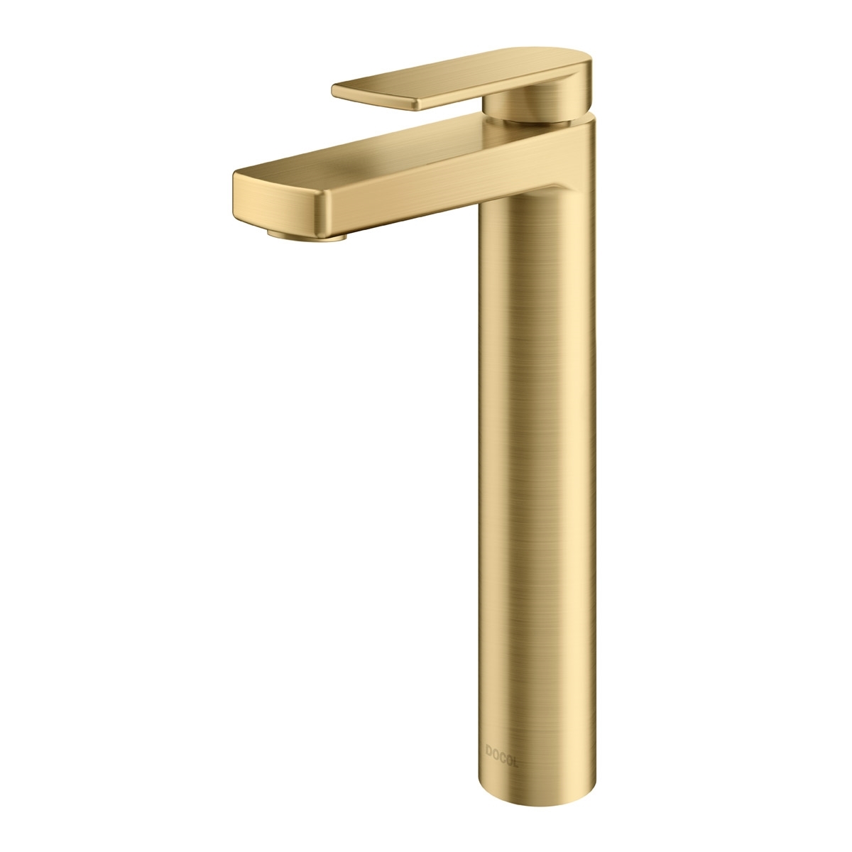 00847672 Смеситель для ванной комнаты с высоким изливом из матового никеля Docol ARGON 