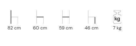 Штабелируемый садовый стул с подлокотниками DRIGANI Slick ARCH-00011092 - Вид №4