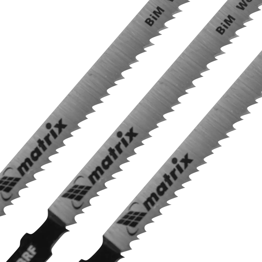 Пилка для лобзика по дереву Matrix T101BRF чистый рез, 3 шт STLM-2121592 - Вид №1
